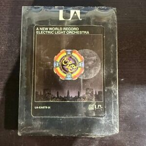 Electric Light Orchestra A New World Record 8-Track Tape New Sealed UA EA679-H